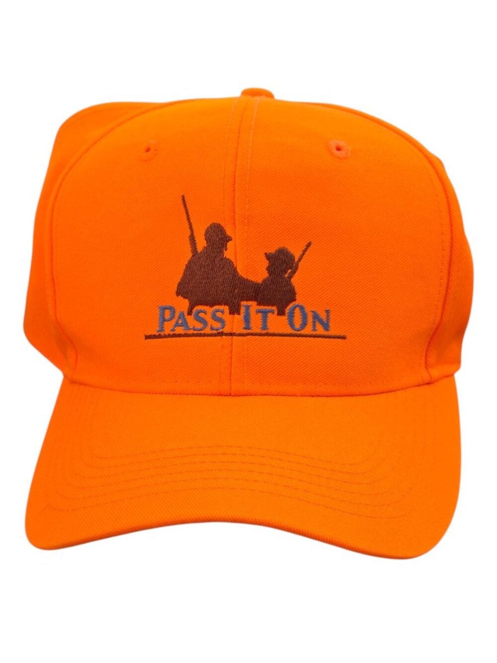 Orange Pass It On Outdoor Cap Adjustable Hat Hunting Father Son Hunter Snapback